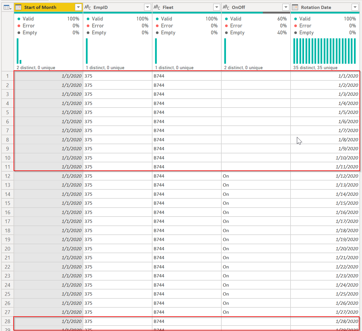 Group By In Power Query When Data In Column Changes — ehansalytics
